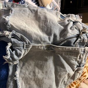 Time and Tru Light Blue Jean Shorts